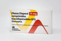 Fotografía del medicamento OLAZAX DISPERZI 15 MG COMPRIMIDOS BUCODISPERSABLES EFG