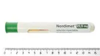NORDIMET 22,5 MG SOLUCION INYECTABLE EN PLUMA PRECARGADA - Imagen 2