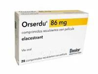 Envase del medicamento ORSERDU 86 MG COMPRIMIDOS RECUBIERTOS CON PELICULA - Laboratorio Stemline Therapeutics B.V.