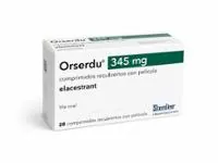 Envase del medicamento ORSERDU 345 MG COMPRIMIDOS RECUBIERTOS CON PELICULA - Laboratorio Stemline Therapeutics B.V.