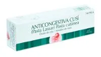 Fotografía del medicamento ANTICONGESTIVA CUSI (PASTA LASSAR)