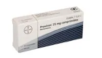 Fotografía del medicamento PROVIRON 25 mg COMPRIMIDOS