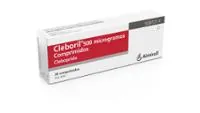 Envase del medicamento CLEBORIL 500 MICROGRAMOS COMPRIMIDOS - Laboratorio Almirall S.A.