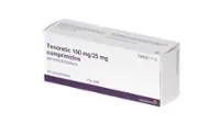 Fotografía del medicamento TENORETIC 100 mg/25 mg COMPRIMIDOS