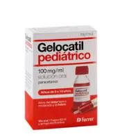 Fotografía del medicamento GELOCATIL PEDIATRICO 100MG/ML SOLUCION ORAL