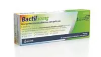 Envase del medicamento BACTIL 10 mg COMPRIMIDOS RECUBIERTOS CON PELICULA - Laboratorio Laboratorios Almirall S.L.