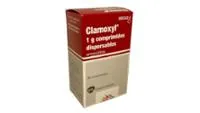Fotografía del medicamento CLAMOXYL 1g COMPRIMIDOS DISPERSABLES