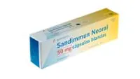 Fotografía del medicamento SANDIMMUN NEORAL 50 mg CAPSULAS BLANDAS