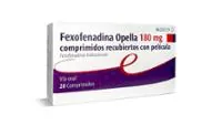 Envase del medicamento FEXOFENADINA OPELLA 180 mg COMPRIMIDOS RECUBIERTOS CON PELICULA - Laboratorio Opella Healthcare Spain S.L.