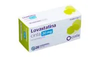Fotografía del medicamento LOVASTATINA CINFA 20 mg COMPRIMIDOS EFG