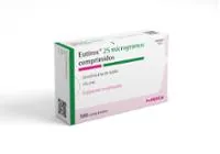Fotografía del medicamento EUTIROX 25 microgramos COMPRIMIDOS