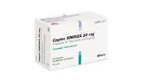 Fotografía del medicamento CAPTOR SIMPLEX 50 MG CAPSULAS DURAS DE LIBERACION PROLONGADA