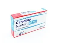 CARVEDILOL NORMON 25 mg COMPRIMIDOS EFG - Imagen 1