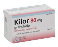 Fotografía del medicamento KILOR 80 MG GRANULADO PARA SOLUCION ORAL