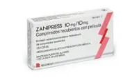 Fotografía del medicamento ZANIPRESS 10 mg/10 mg COMPRIMIDOS RECUBIERTOS CON PELICULA