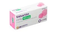 Fotografía del medicamento VALSARTAN CINFA 160 mg COMPRIMIDOS RECUBIERTOS CON PELICULA EFG