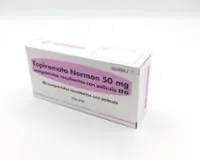 Fotografía del medicamento TOPIRAMATO NORMON 50 mg COMPRIMIDOS RECUBIERTOS CON PELICULA EFG