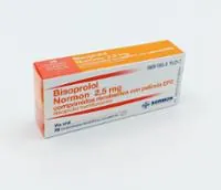 Fotografía del medicamento BISOPROLOL NORMON 2,5 mg COMPRIMIDOS RECUBIERTOS CON PELICULA EFG