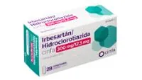 Fotografía del medicamento IRBESARTAN/HIDROCLOROTIAZIDA CINFA 300 mg/12,5 mg COMPRIMIDOS EFG