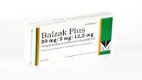 Fotografía del medicamento BALZAK PLUS 20 mg/5 mg/12,5 mg COMPRIMIDOS RECUBIERTOS CON PELICULA