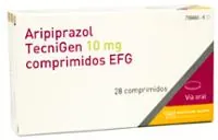 Fotografía del medicamento ARIPIPRAZOL TECNIGEN 10 MG COMPRIMIDOS EFG