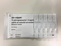 TAPTIQOM 15 MICROGRAMOS/ML+ 5 MG/ML COLIRIO EN SOLUCION EN ENVASE UNIDOSIS - Imagen 2