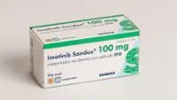 Envase del medicamento IMATINIB SANDOZ 100 MG COMPRIMIDOS RECUBIERTOS CON PELICULA EFG - Laboratorio Sandoz Farmaceutica S.A.