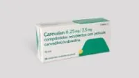 CAREVALAN 6,25 MG/7,5 MG COMPRIMIDOS RECUBIERTOS CON PELICULA - Imagen 1