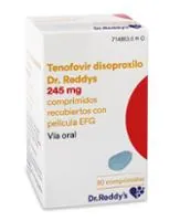 TENOFOVIR DISOPROXILO DR. REDDYS 245 MG COMPRIMIDOS RECUBIERTOS CON PELICULA EFG - Imagen 1