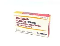 Fotografía del medicamento ETORICOXIB NORMON 90 MG COMPRIMIDOS RECUBIERTOS CON PELICULA EFG