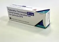 Fotografía del medicamento TADALAFILO TECNIMEDE 20 MG COMPRIMIDOS RECUBIERTOS CON PELICULA EFG