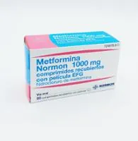 Fotografía del medicamento METFORMINA NORMON 1000 MG COMPRIMIDOS RECUBIERTOS CON PELICULA EFG