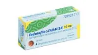 Fotografía del medicamento TADALAFILO STADAGEN 10 MG COMPRIMIDOS RECUBIERTOS CON PELICULA EFG