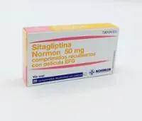 Fotografía del medicamento SITAGLIPTINA NORMON 50 MG COMPRIMIDOS RECUBIERTOS CON PELICULA EFG