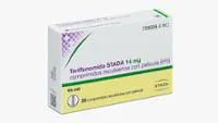 Fotografía del medicamento TERIFLUNOMIDA STADA 14 MG COMPRIMIDOS RECUBIERTOS CON PELICULA EFG