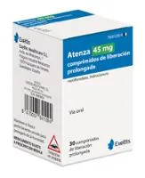 Envase del medicamento ATENZA 45 MG COMPRIMIDOS DE LIBERACIÓN PROLONGADA - Laboratorio Exeltis Healthcare S.L.