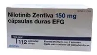 NILOTINIB ZENTIVA 150 MG CAPSULAS DURAS EFG - Imagen 1