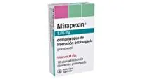 Fotografía del medicamento MIRAPEXIN 1,05 MG COMPRIMIDOS DE LIBERACION PROLONGADA